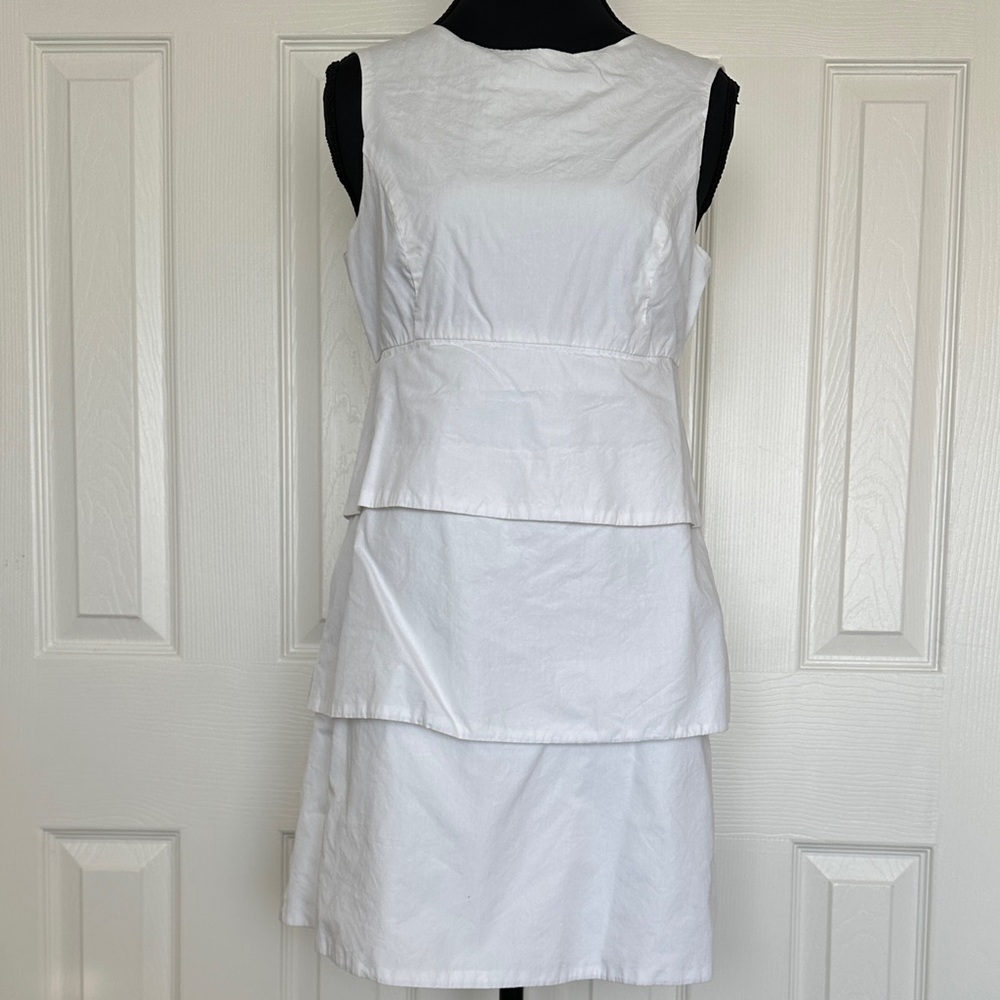 Gently Used- Zara Basic Elegant White Sleeveless … - image 1